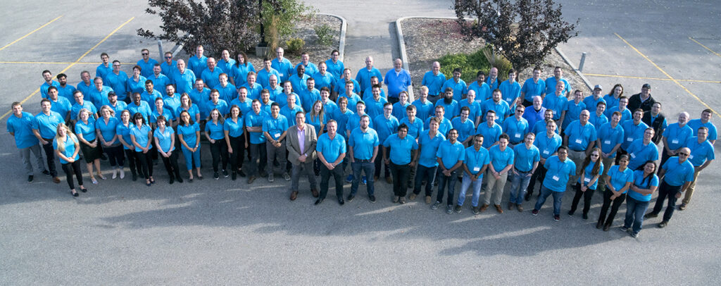 Photo of Delco employees
